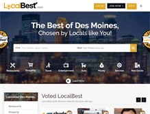 Tablet Screenshot of localbest.com